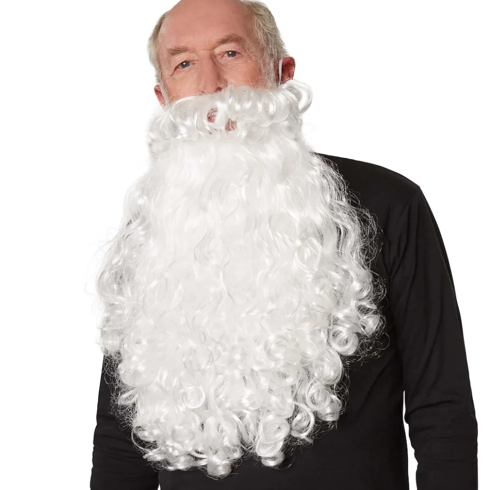 tectake® Weihnachtsmann Perücke und Bart