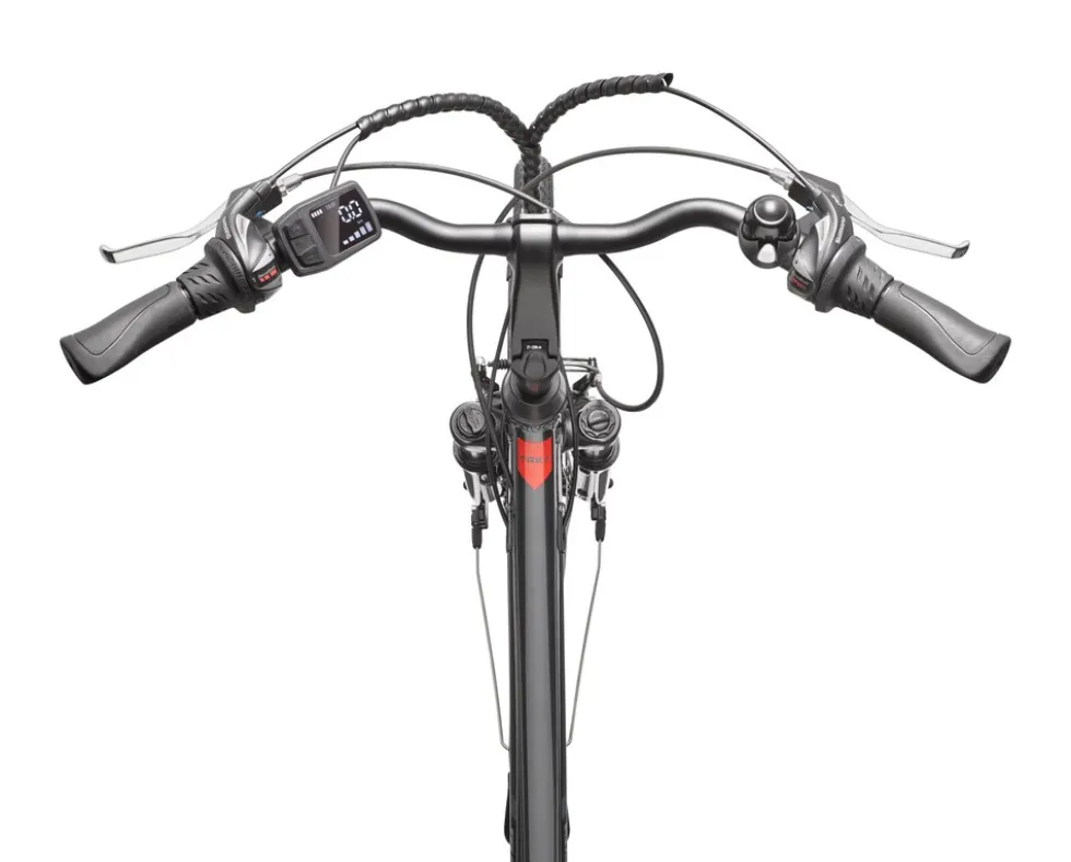 Telefunken Trekking E-Bike | Elektrofahrrad 28 Zoll | 21-Gang Kettenschaltung | Heckmotor 250W | 536,5Wh Akku | Pedelec XT485 Damen