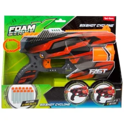 Toi-Toys 32087A Foam Strike Fast M Spielzeugpistole Blaster ab 6 Jahren mit Schaumstoffpfeilen