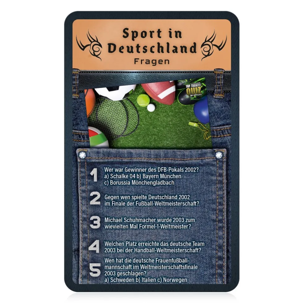 Top Trumps Quiz - 2000er Quizspiel Wissensspiel