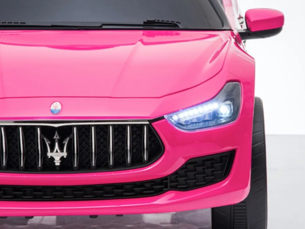 TPFLiving Elektro-Kinderauto Maserati Ghibli weiß