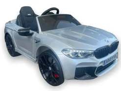 TPFLiving Elektro-Kinderauto BMW M5 silber