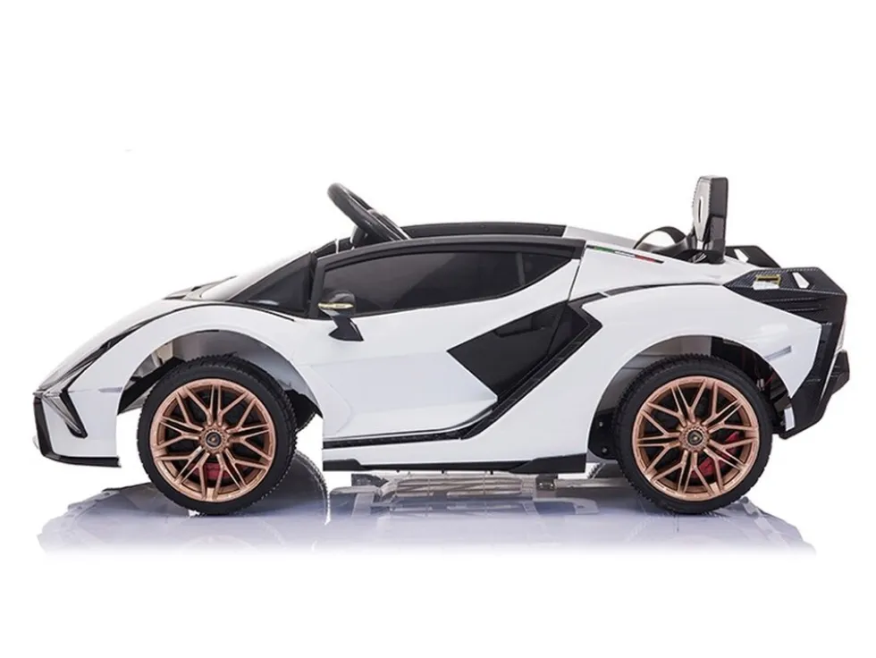 TPFLivingElektro-Kinderauto Lamborghini Sian weiß