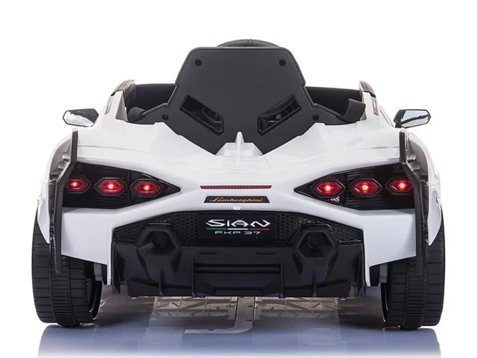 TPFLivingElektro-Kinderauto Lamborghini Sian weiß