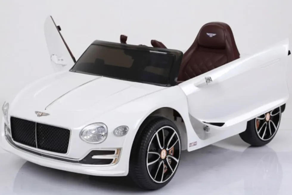 TPFLiving Elektro-Kinderauto Bentley EXP 12 rot