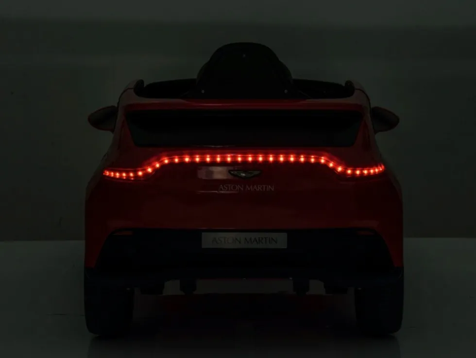 TPFLiving Elektro-Kinderauto Aston Martin Rot