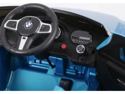 TPFLiving Elektro-Kinderauto BMW 6 GT Blau