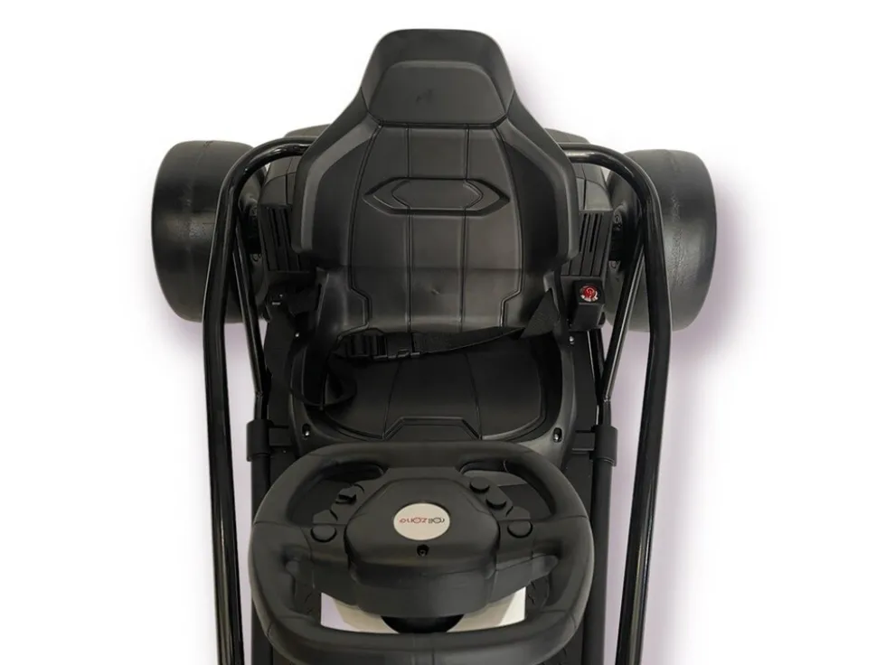 TPFLiving Elektro-Kinderquad Go-Kart blau