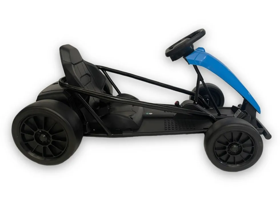 TPFLiving Elektro-Kinderquad Go-Kart blau