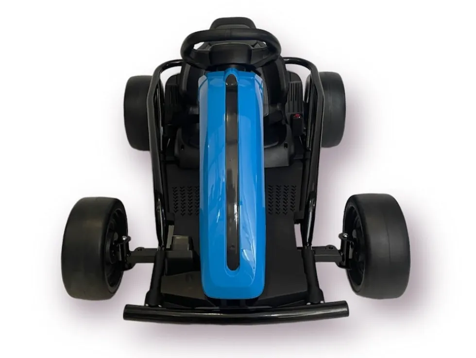 TPFLiving Elektro-Kinderquad Go-Kart blau