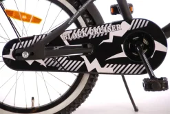 TPFSports Black Cruiser Kinderfahrrad - Jungen - 18 Zoll - Rücktritt + Handbremse - Schwarz