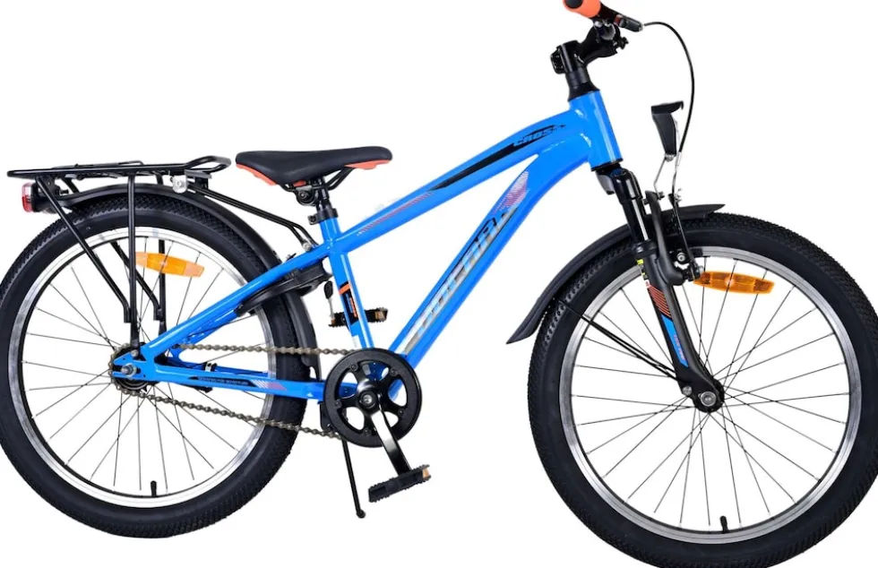 TPFSports Cross Kinderfahrrad - Jungen - 20 Zoll - Rücktritt + Handbremse - Grau