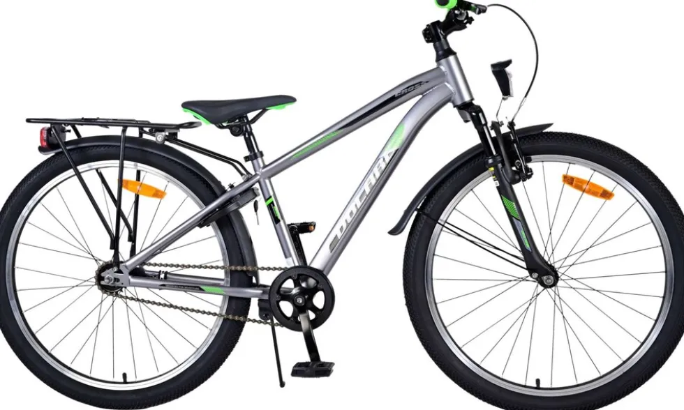 TPFSports Cross Kinderfahrrad - Jungen - Rücktritt + Handbremse - 24 Zoll - Blau