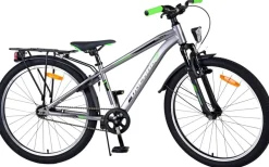TPFSports Cross Kinderfahrrad - Jungen - Rücktritt + Handbremse - 24 Zoll - Blau