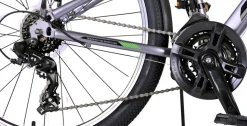 TPFSports Cross Kinderfahrrad - Jungen - 2 Handbremsen - 18 Gänge - 24 Zoll - Blau