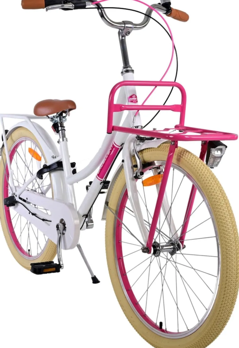 TPFSports Excellent Kinderfahrrad - Mädchen - 24 Zoll - 3 Gänge - Rücktritt + Handbremse - Schwarz