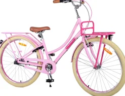 TPFSports Excellent Kinderfahrrad - Mädchen - 26 Zoll - 3 Gänge - Rücktritt + Handbremse - Grün