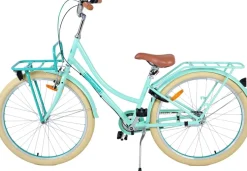 TPFSports Excellent Kinderfahrrad - Mädchen - 26 Zoll - 3 Gänge - Rücktritt + Handbremse - Grün