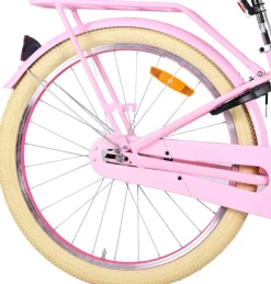 TPFSports Excellent Kinderfahrrad - Mädchen - 24 Zoll - Rücktritt + Handbremse - Rosa