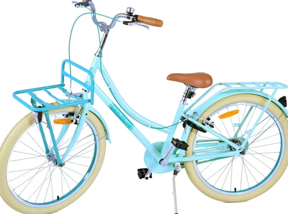 TPFSports Excellent Kinderfahrrad - Mädchen - 24 Zoll - Rücktritt + Handbremse - Rosa