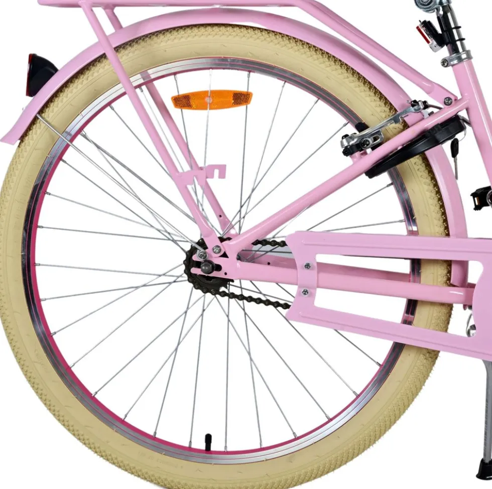TPFSports Excellent Kinderfahrrad - Mädchen - 26 Zoll - Rücktritt + Handbremse - Grün