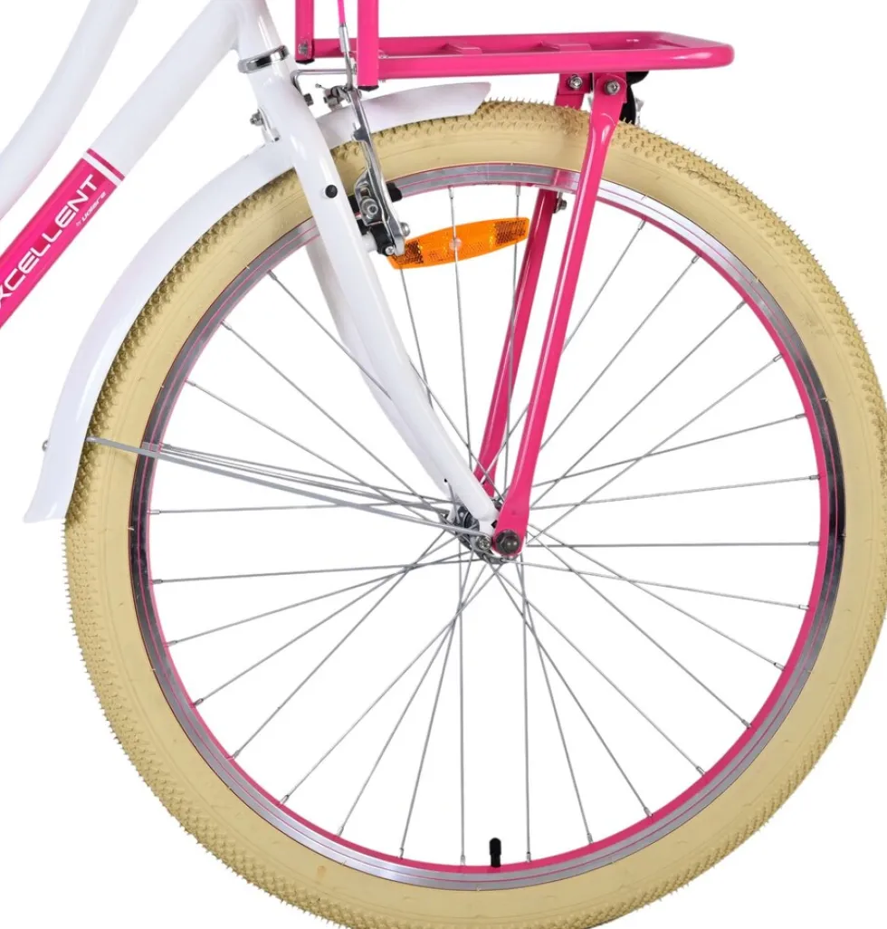 TPFSports Excellent Kinderfahrrad - Mädchen - 26 Zoll - Rücktritt + Handbremse - Grün