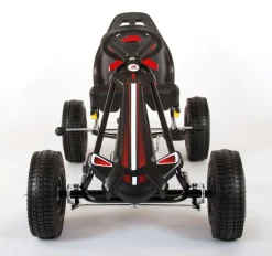 TPFSports Go Kart Rennwagen - Jungen - eine Handbremse - Schwarz