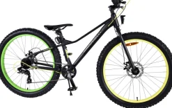 TPFSports Gradient Kinderfahrrad - Jungen - 26 Zoll - 7-Gang - Scheibenbremse - Schwarz