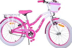 TPFSports Lovely Kinderfahrrad - Mädchen - 20 Zoll - Rücktritt + Handbremse - Rosa