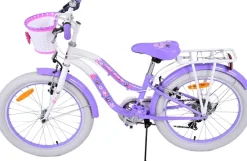 TPFSports Lovely Kinderfahrrad - Mädchen - 20 Zoll - 2 Handbremsen - 7 Gänge - Lila
