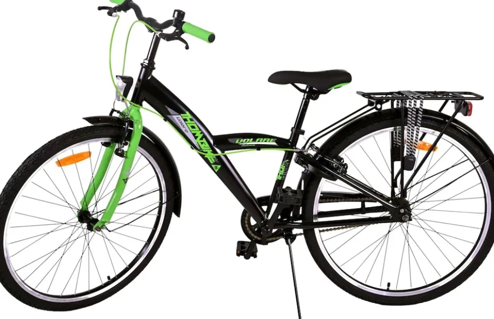 TPFSports Thombike Kinderfahrrad - Jungen - 26 Zoll - Rücktritt + Handbremse - Grün