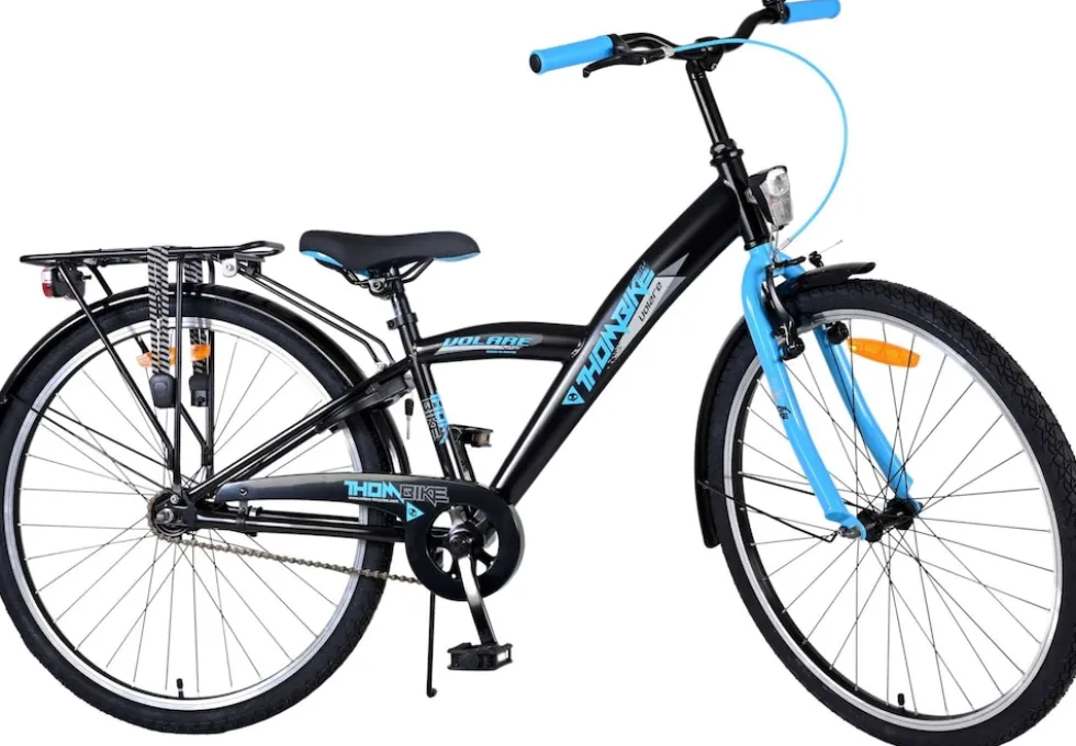 TPFSports Thombike Kinderfahrrad - Jungen - 26 Zoll - Rücktritt + Handbremse - Grün