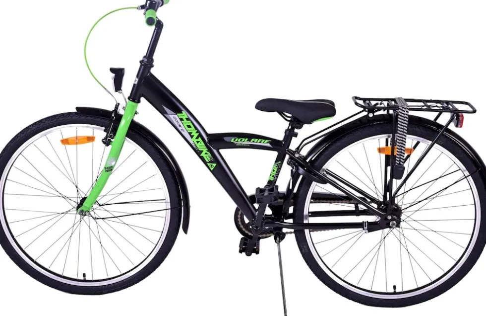TPFSports Thombike Kinderfahrrad - Jungen - 26 Zoll - Rücktritt + Handbremse - Grün