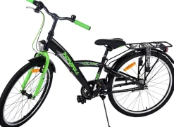 TPFSports Thombike Kinderfahrrad - Jungen - 24 Zoll - Rücktritt + Handbremse - 3 Gänge - Grün