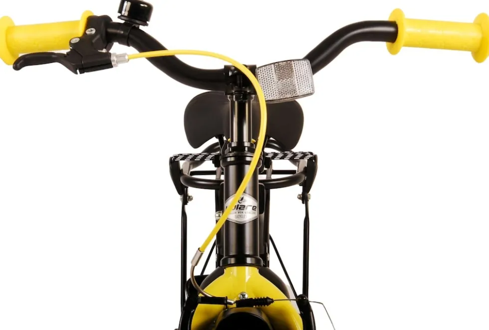TPFSports Thombike Kinderfahrrad - Jungen - 12 Zoll - Rücktritt + Handbremse - Schwarz/Orange
