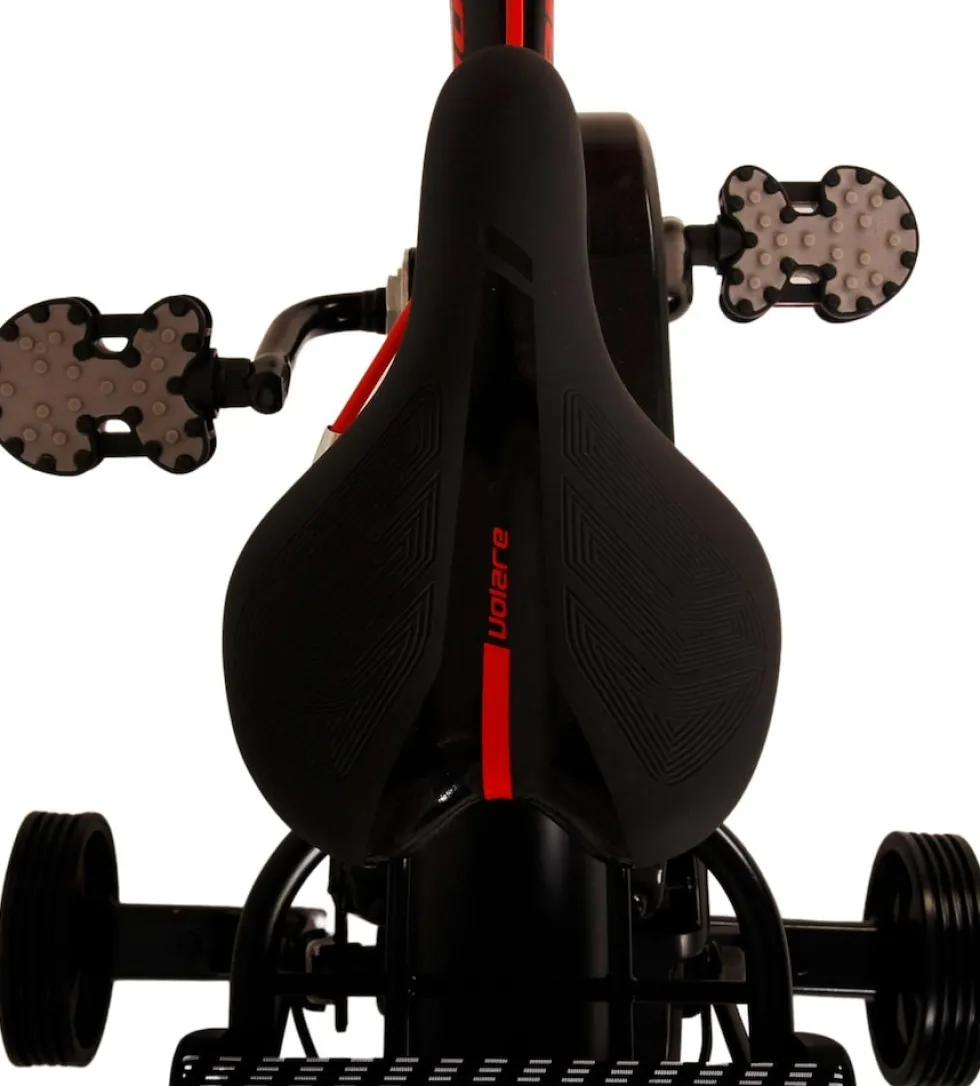 TPFSports Thombike Kinderfahrrad - Jungen - 12 Zoll - Rücktritt + Handbremse - Schwarz/Orange