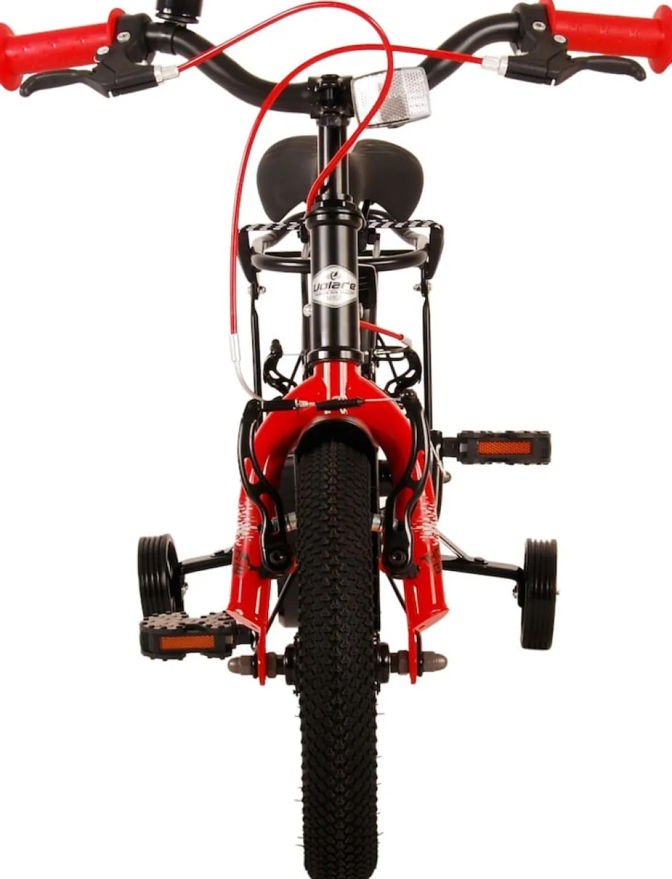 TPFSports Thombike Kinderfahrrad - Jungen - 12 Zoll - Rücktritt + Handbremse - Schwarz/Orange