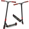 Tretroller /Deluxe Stunt-Scooter, rot