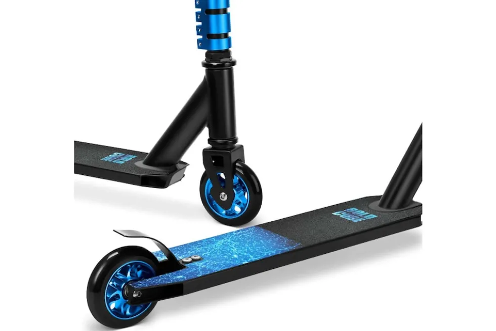 Tretroller / Deluxe Stunt-Scooter, dunkelblau