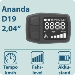 Tretwerk Aurora E Bike 28 Zoll Pedelec Damen Herren 155-185 cm Elektrofahrrad 522 Wh E Fahrrad Damenfahrrad 7 Gang