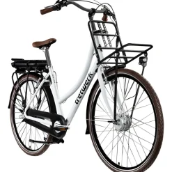 Tretwerk Sophia E Bike Damen Herren 28 Zoll Pedelec 3 Gang Elektrofahrrad mit 536 Wh Elektro Damenfahrrad Citybike mit Bluetooth und App