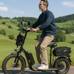 VIRON E-Scooter - XI-1500-EEC - schwarz, 15Ah