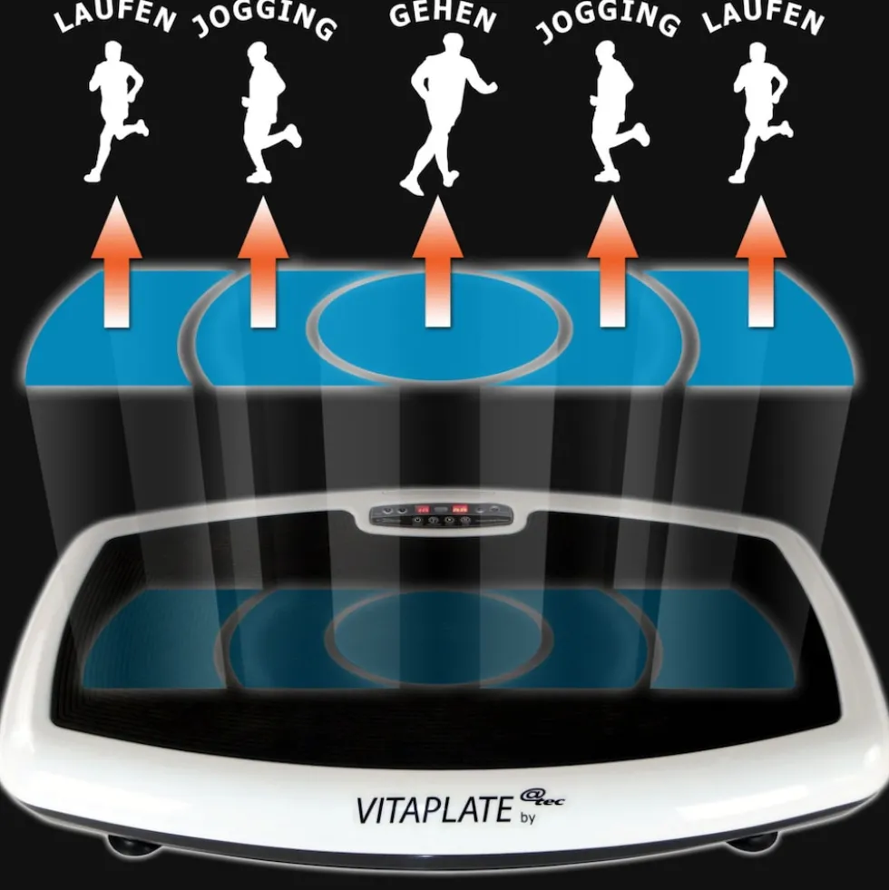 Vitaplate Fitness Vibrationsplatte mit Fernbedienung
