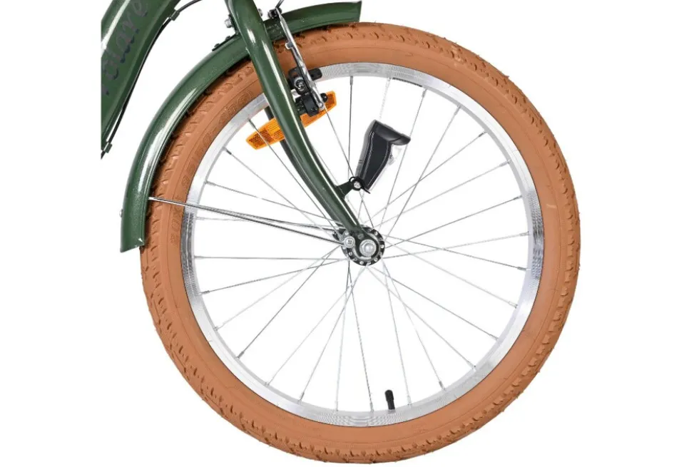VOLARE Kinderfahrrad Ashley 3- Gang 24 Zoll, Grün