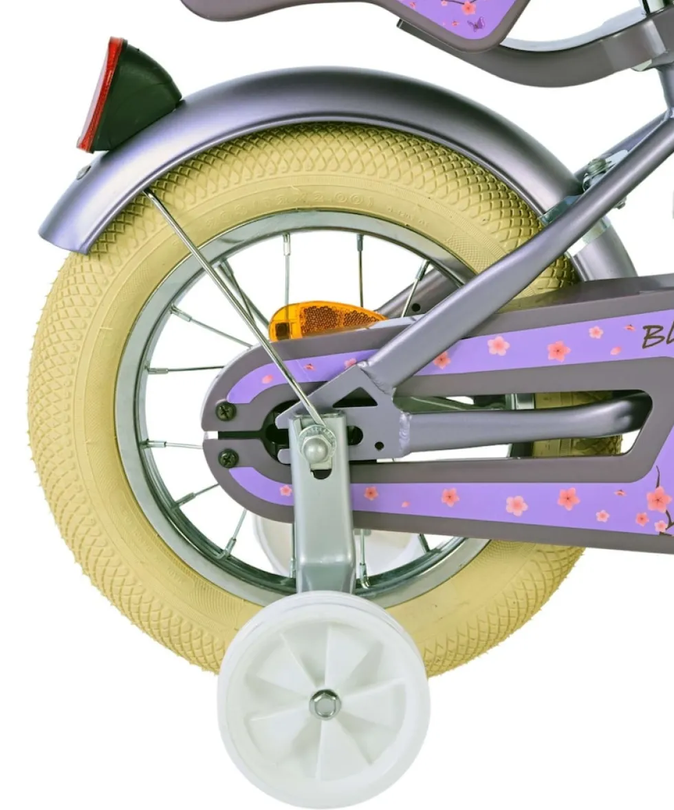 VOLARE Kinderfahrrad Blossom 12 Zoll, lila