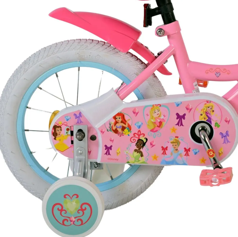 VOLARE Kinderfahrrad Disney Princess, 14 Zoll