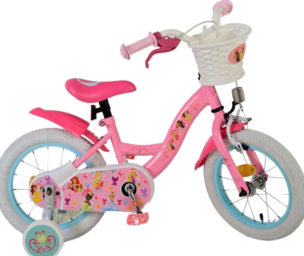 VOLARE Kinderfahrrad Disney Princess, 14 Zoll