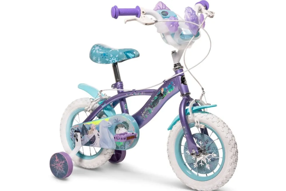 VOLARE Kinderfahrrad Disney Frozen 2 12 Zoll, ohne Rücktrittbremse