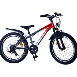 Volare XC Race Kinderfahrrad 20 Zoll für Mädchen Jungen 120 - 135 cm Fahrrad 7 Gang ab 6 Jahre Kinderrad mit V-Brakes Kinder Fahrrad
