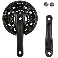 Wheeltop TCXC2E-HF1 Z802 / Z810 / X700 Kurbel 3-fach 40-30-22 Zähne 170 mm Vierkant Kurbelgarnitur Tretkurbel Fahrradkurbel Kettenradgarnitur Trekking Bike